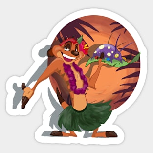 LUAU! Sticker